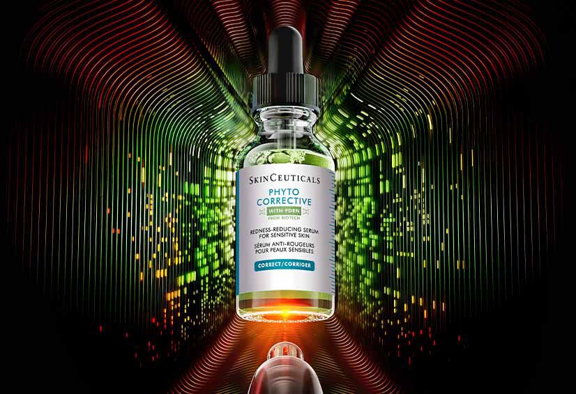Serum SkinCeuticals P-TIOX pour la routine de soin a domicile.