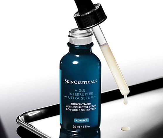 Serum SkinCeuticals P-TIOX pour la routine de soin a domicile.