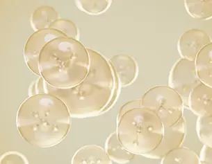 Bulles transparentes flottant dans un fond doux, evoquant un environnement aere et leger.