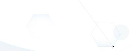 Arriere-plan minimaliste avec des formes geometriques translucides sur un fond blanc.